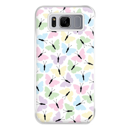 Multi Coloured Butterfly - Butterfly Patterns Phone Case for Galaxy S8 Plus