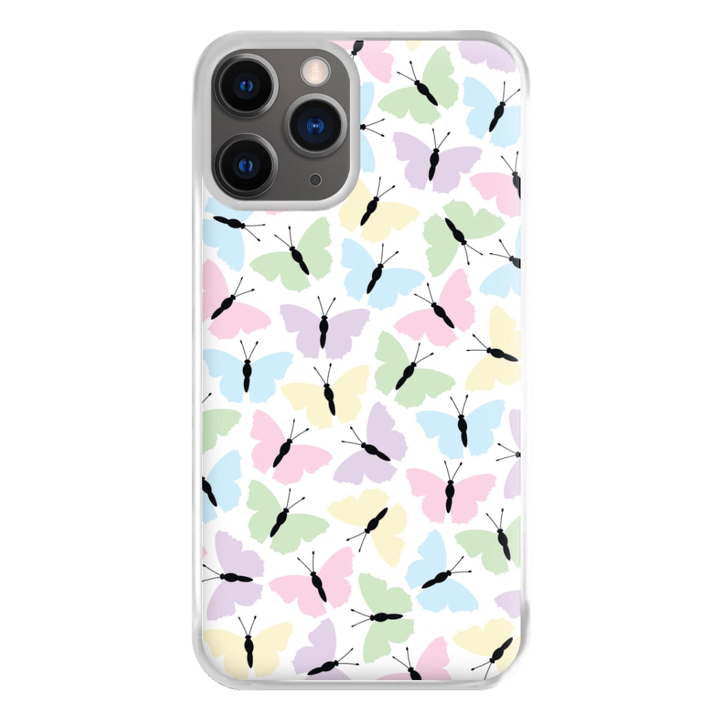 Multi Coloured Butterfly - Butterfly Patterns Phone Case for iPhone 12 Pro Max