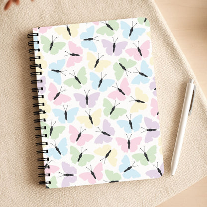 Multi Coloured Butterfly - Butterfly Patterns Notepad