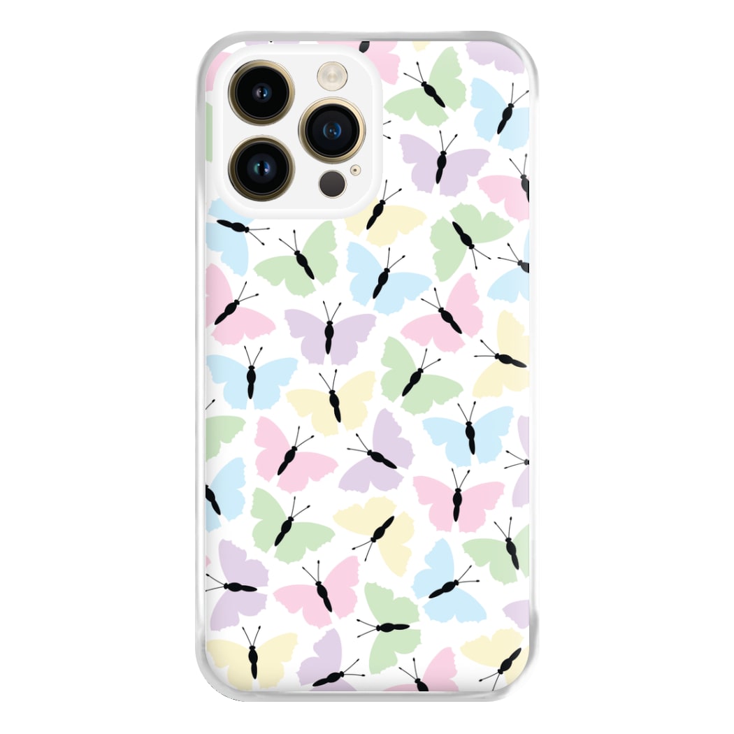 Multi Coloured Butterfly - Butterfly Patterns Phone Case for iPhone 14 Pro Max