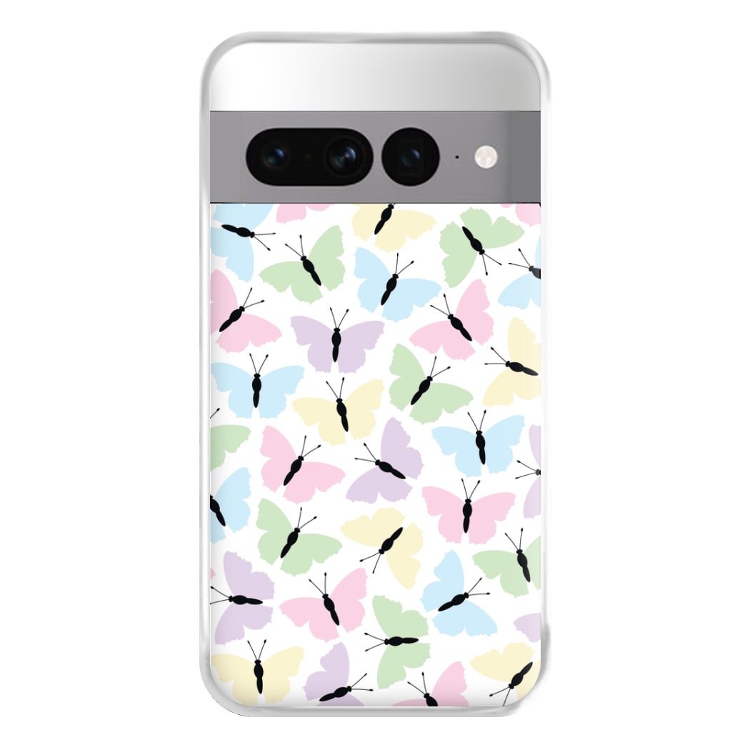 Multi Coloured Butterfly - Butterfly Patterns Phone Case for Google Pixel 7 Pro