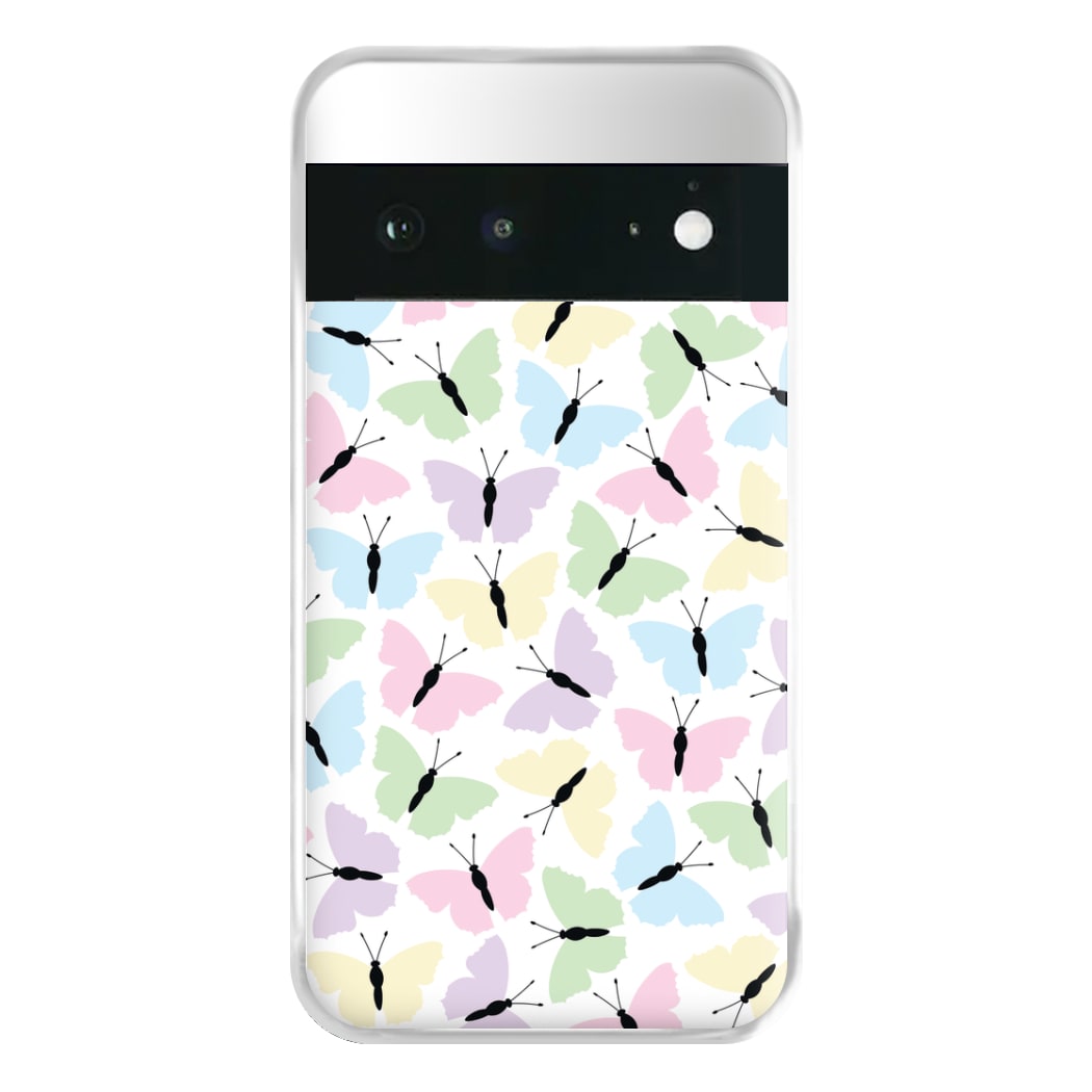 Multi Coloured Butterfly - Butterfly Patterns Phone Case for Google Pixel 6a