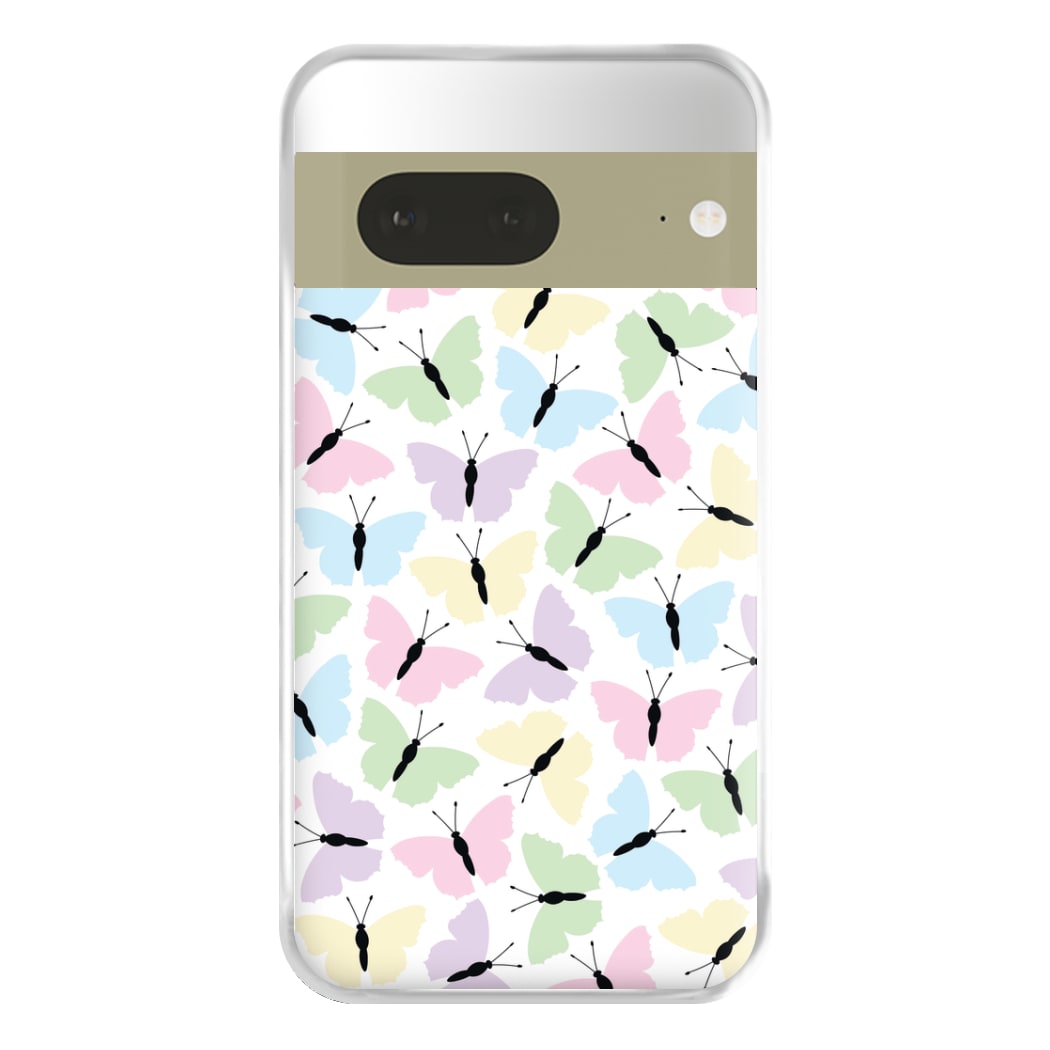 Multi Coloured Butterfly - Butterfly Patterns Phone Case for Google Pixel 7a