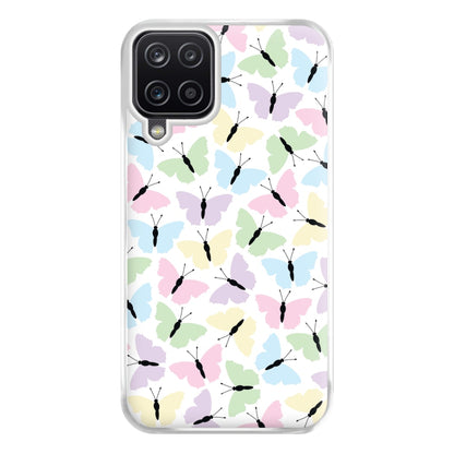 Multi Coloured Butterfly - Butterfly Patterns Phone Case for Galaxy A12