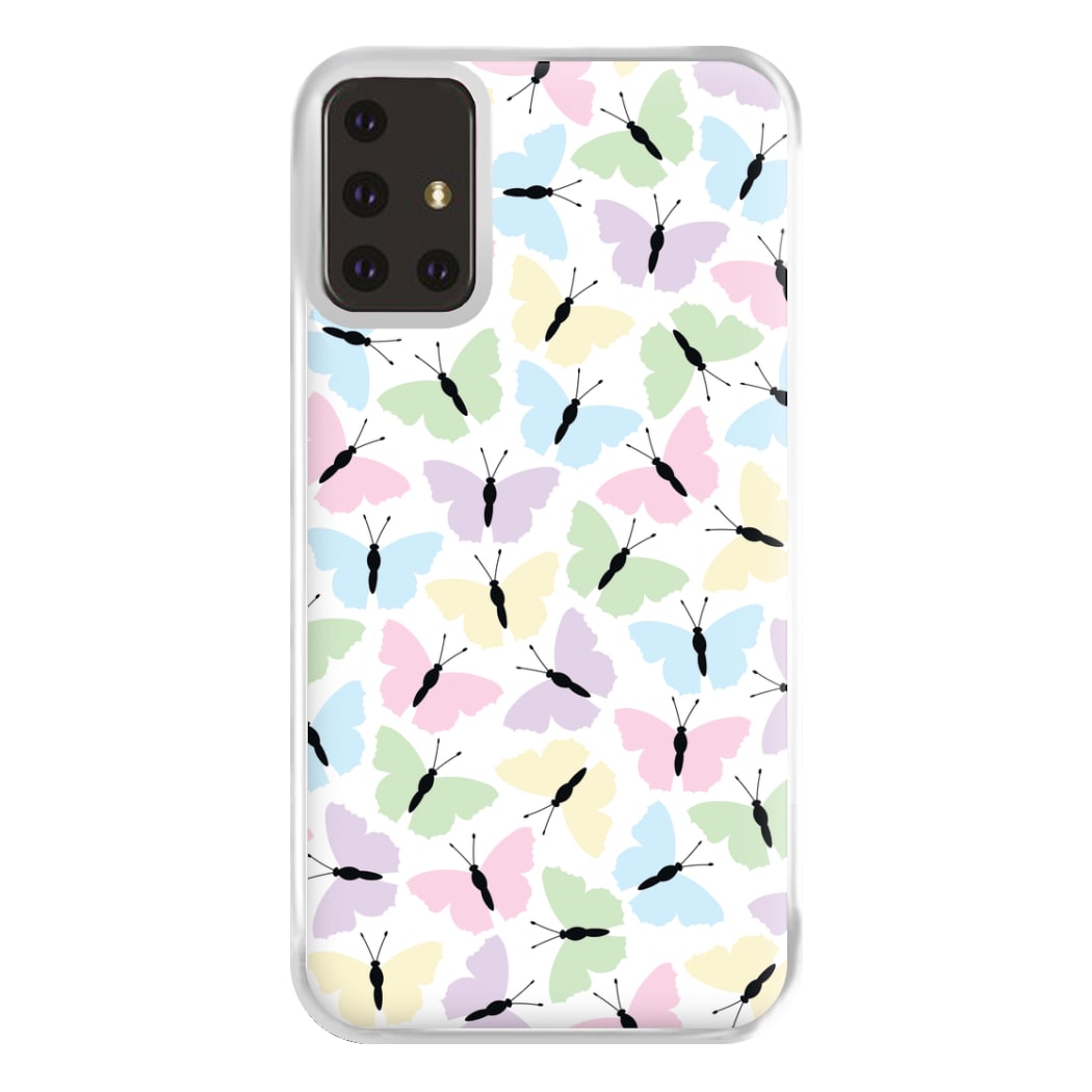 Multi Coloured Butterfly - Butterfly Patterns Phone Case for Galaxy A71