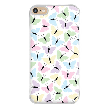 Multi Coloured Butterfly - Butterfly Patterns Phone Case for iPhone 6 Plus / 7 Plus / 8 Plus