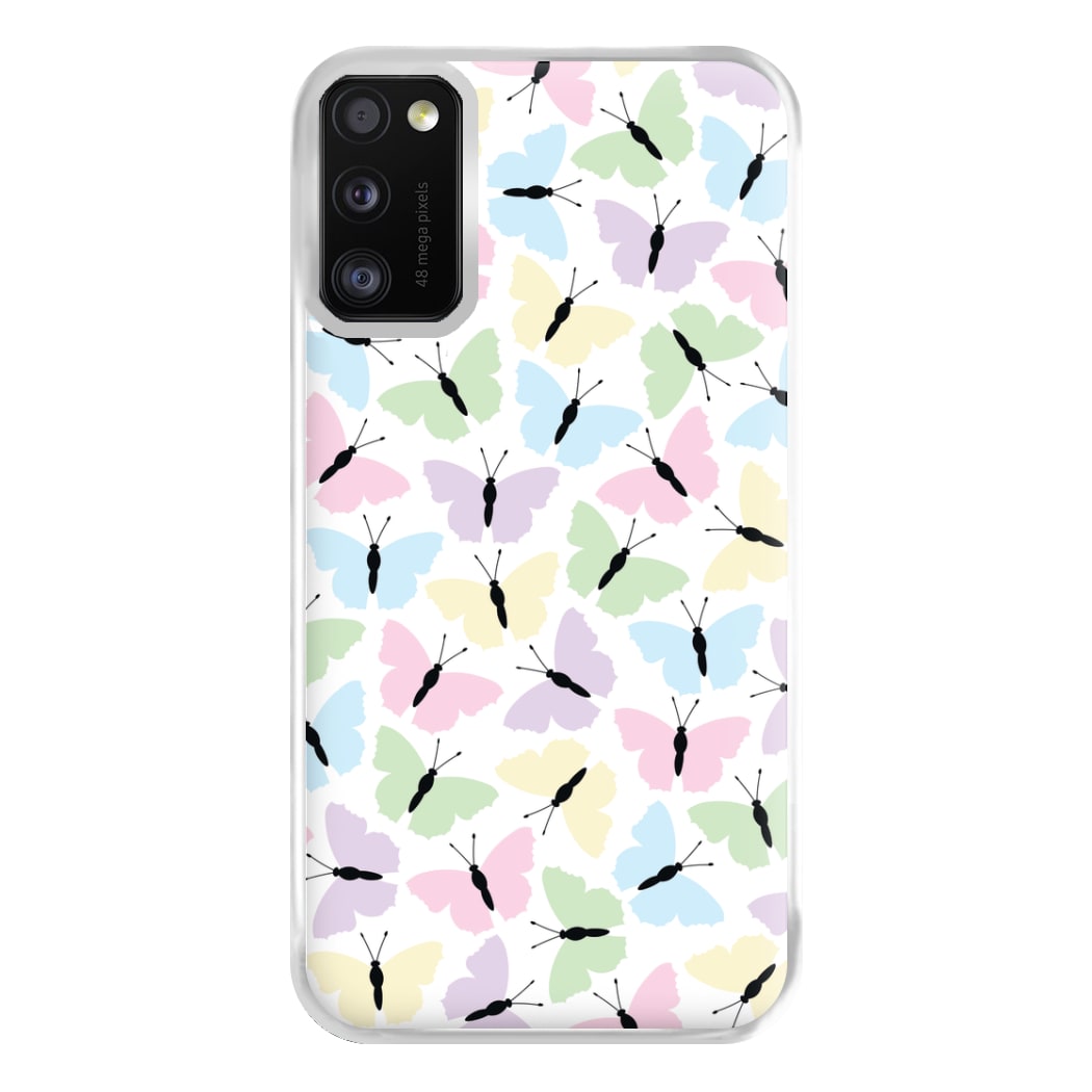 Multi Coloured Butterfly - Butterfly Patterns Phone Case for Galaxy A41