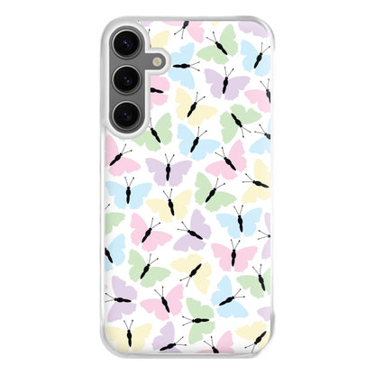 Multi Coloured Butterfly - Butterfly Patterns Phone Case for Galaxy S24FE