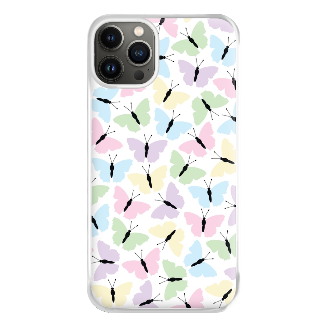 Multi Coloured Butterfly - Butterfly Patterns Phone Case for iPhone 13