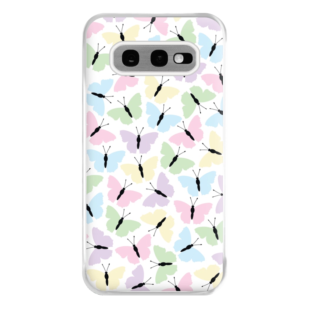 Multi Coloured Butterfly - Butterfly Patterns Phone Case for Galaxy S10e