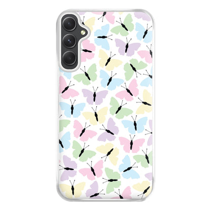 Multi Coloured Butterfly - Butterfly Patterns Phone Case for Galaxy A54