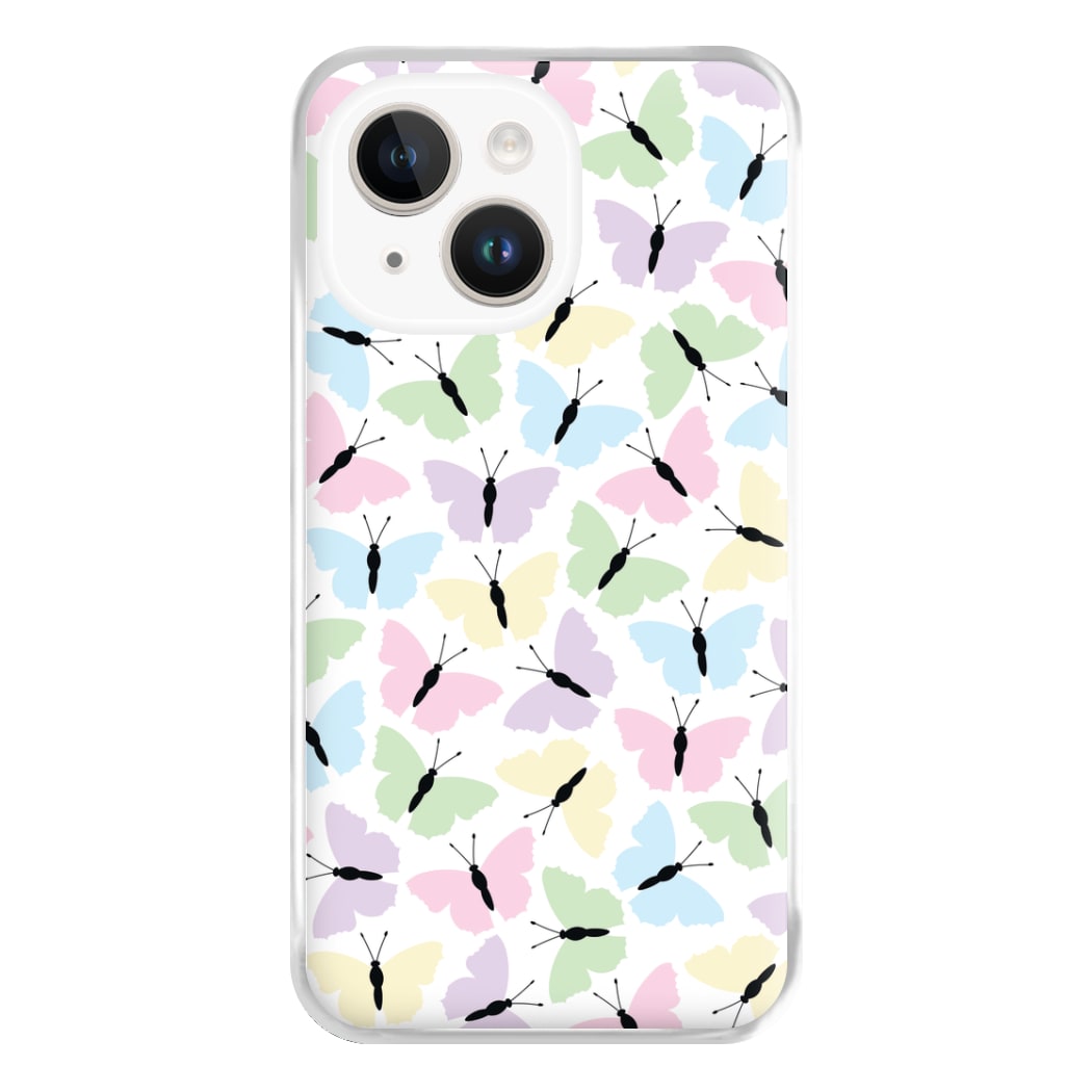 Multi Coloured Butterfly - Butterfly Patterns Phone Case for iPhone 14 Plus