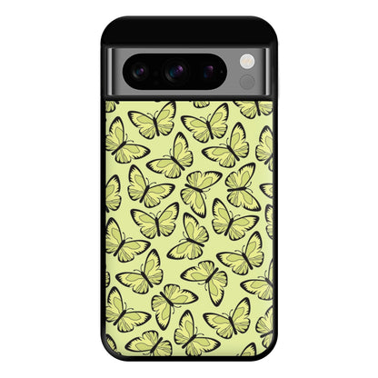 Yellow And Black Butterfly - Butterfly Patterns Phone Case for Google Pixel 8 Pro