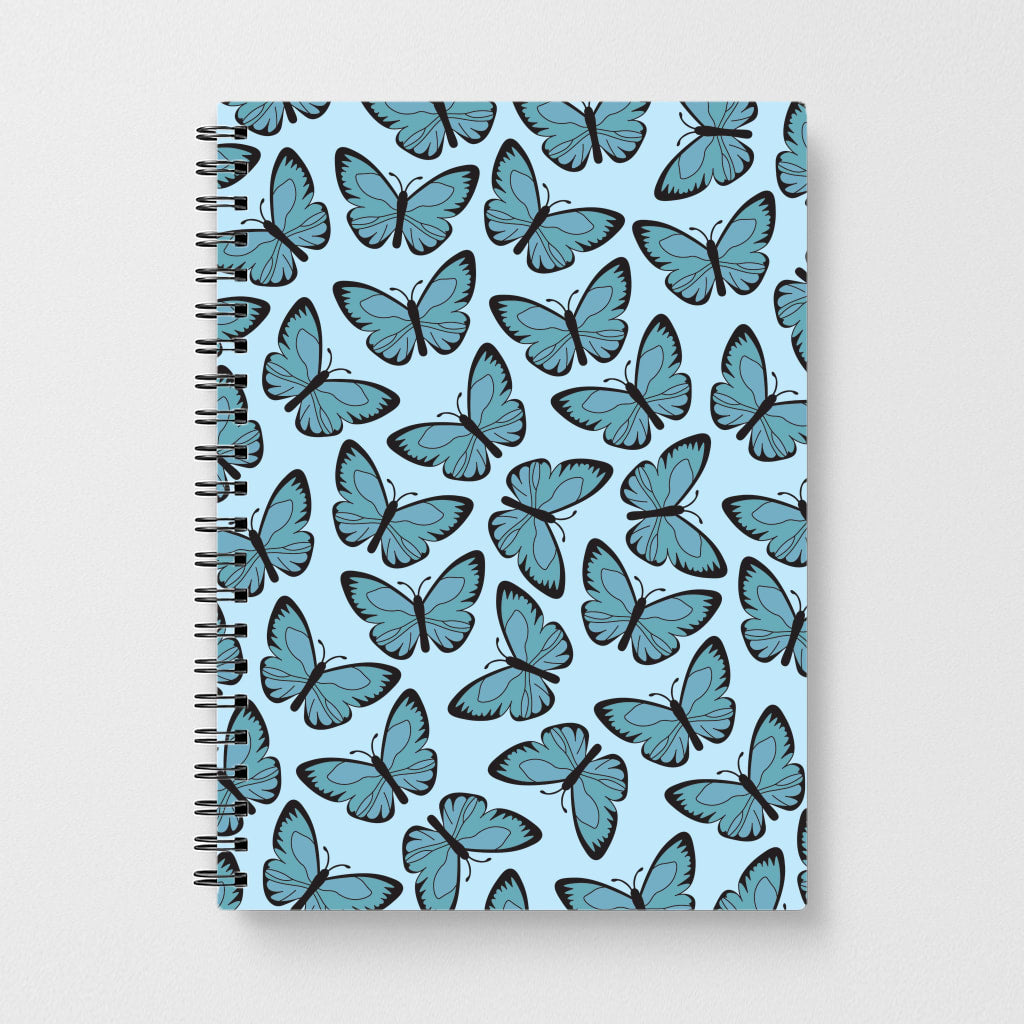 Blue Butterfly - Butterfly Patterns Notebook
