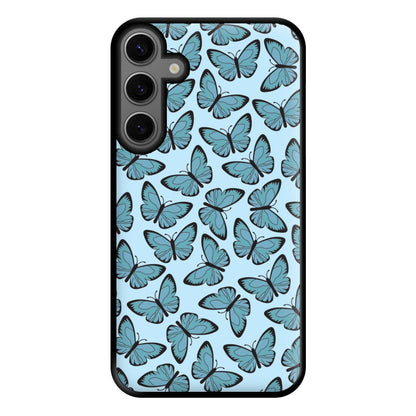 Blue Butterfly - Butterfly Patterns Phone Case for Galaxy S23FE