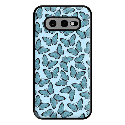 Blue Butterfly - Butterfly Patterns Phone Case for Galaxy S10e