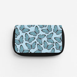 Blue Butterfly - Butterfly Patterns Pencil Case