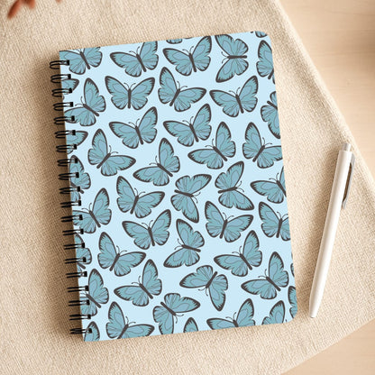 Blue Butterfly - Butterfly Patterns Notepad