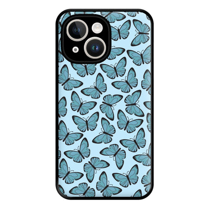 Blue Butterfly - Butterfly Patterns Phone Case for iPhone 14 Plus