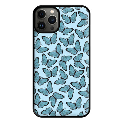 Blue Butterfly - Butterfly Patterns Phone Case for iPhone 13