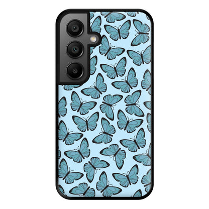 Blue Butterfly - Butterfly Patterns Phone Case for Google Pixel 8