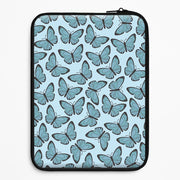 Blue Butterfly - Butterfly Patterns Laptop Sleeve 1