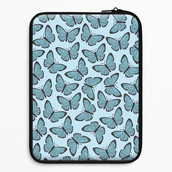 Blue Butterfly - Butterfly Patterns Universal Laptop Sleeve
