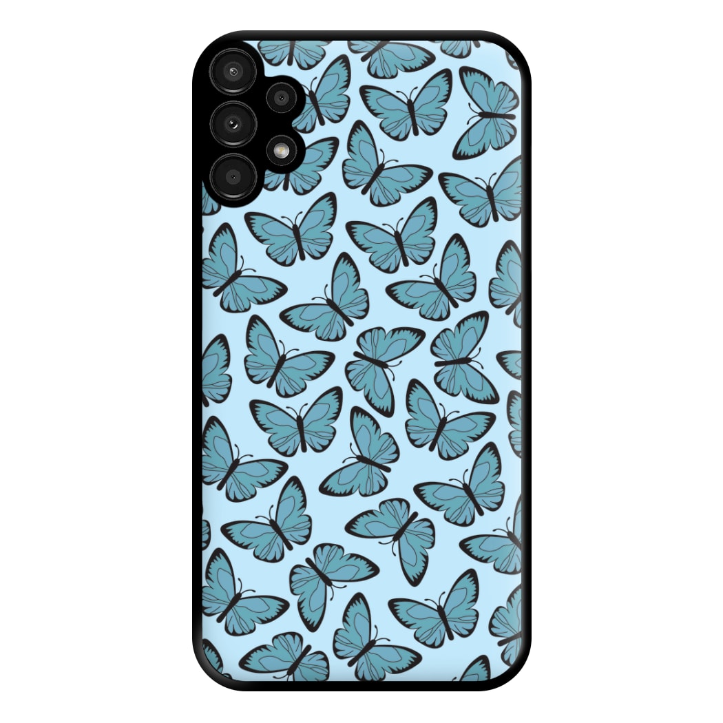 Blue Butterfly - Butterfly Patterns Phone Case for Galaxy A13