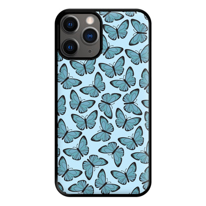 Blue Butterfly - Butterfly Patterns Phone Case for iPhone 12 Pro Max