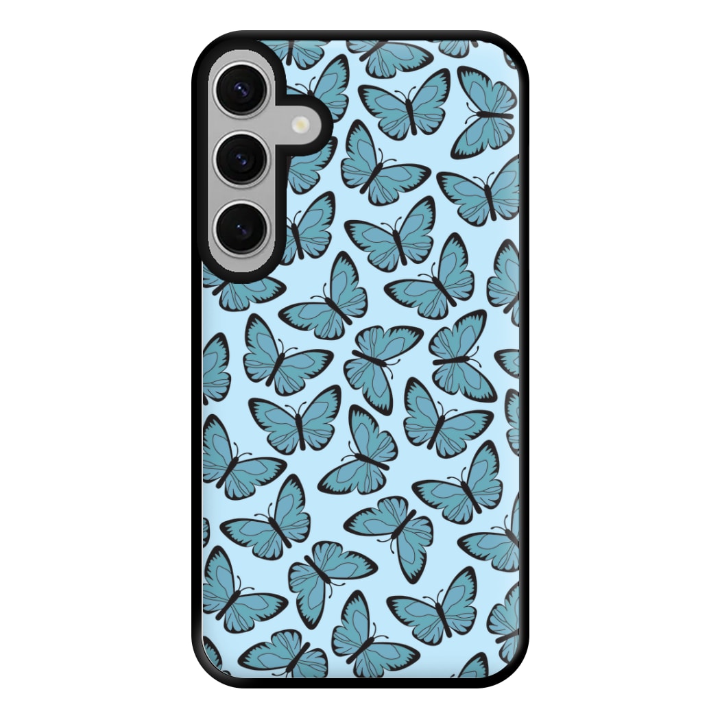 Blue Butterfly - Butterfly Patterns Phone Case for Galaxy S24FE