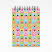 Cartoon Ladybugs Colourful Pattern Notebook 4