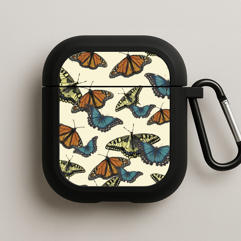 Butterfly Assortment Pattern AirPods Case