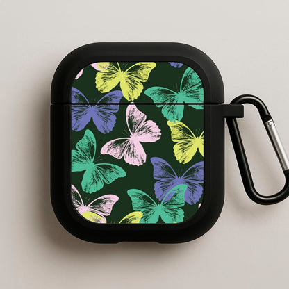 Colourful Butterfly Stamps Pattern AirPods Case