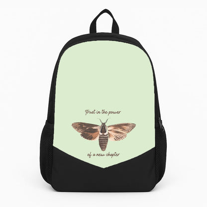 Trust In The Power Of A New Chapter Large Backpack