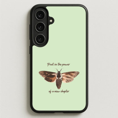 Trust In The Power Of A New Chapter Phone Case for Galaxy S25FE