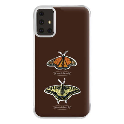 Butterfly Species Collage Phone Case for Galaxy A71