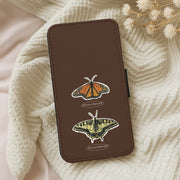 Butterfly Species Collage Flip / Wallet Phone Case 5