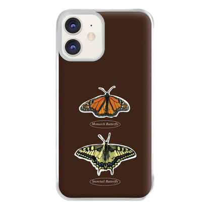 Butterfly Species Collage Phone Case for iPhone 12 / 12 Pro