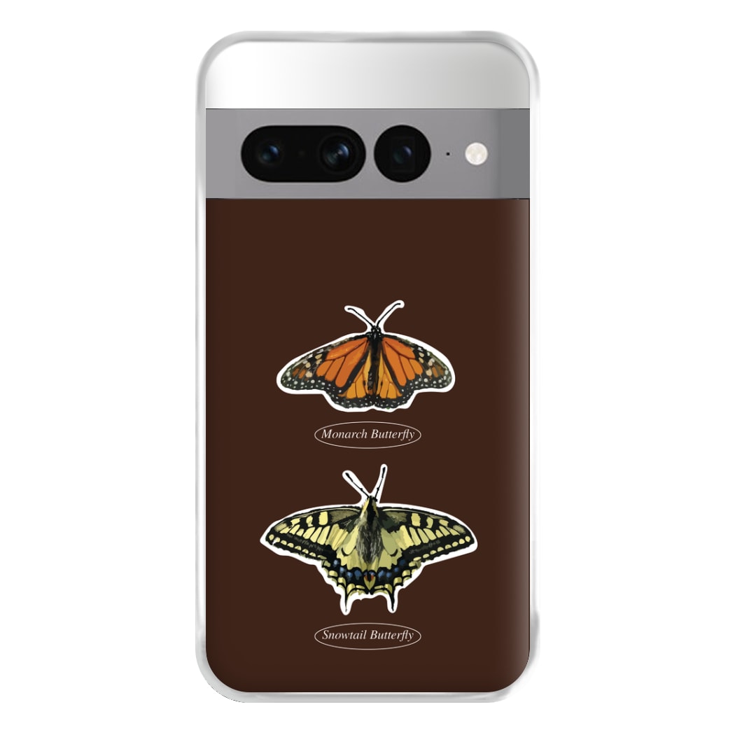 Butterfly Species Collage Phone Case for Google Pixel 7 Pro