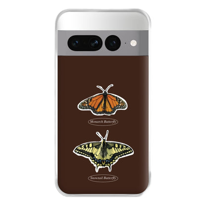 Butterfly Species Collage Phone Case for Google Pixel 7 Pro