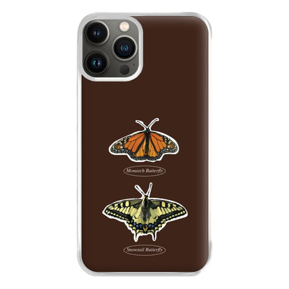 Butterfly Species Collage Phone Case for iPhone 13 Pro Max