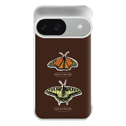 Butterfly Species Collage Phone Case for Google Pixel 9 / 9 Pro