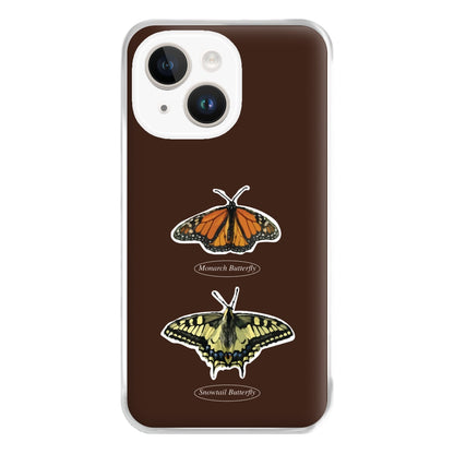 Butterfly Species Collage Phone Case for iPhone 14 Plus