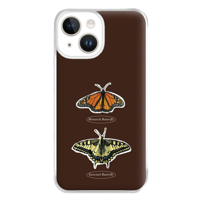 Butterfly Species Collage Phone Case for iPhone 14