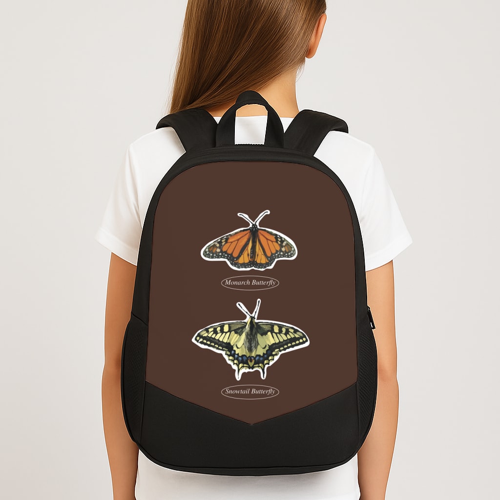 Butterfly Species Collage Backpack