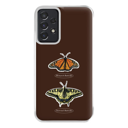 Butterfly Species Collage Phone Case for Galaxy A52 / A52s