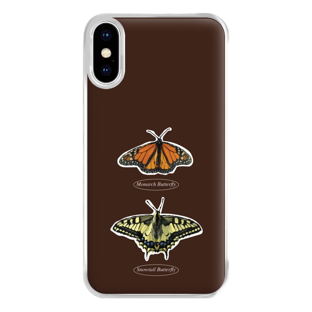 Butterfly Species Collage Phone Case for iPhone XS Max