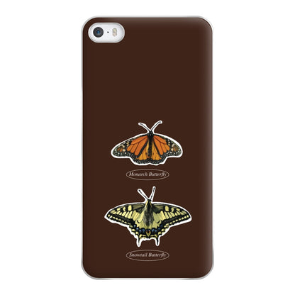 Butterfly Species Collage Phone Case for iPhone 5 / 5s / SE 2016