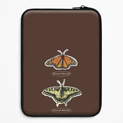 Butterfly Species Collage Laptop Sleeve 1