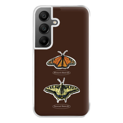 Butterfly Species Collage Phone Case for Galaxy A56